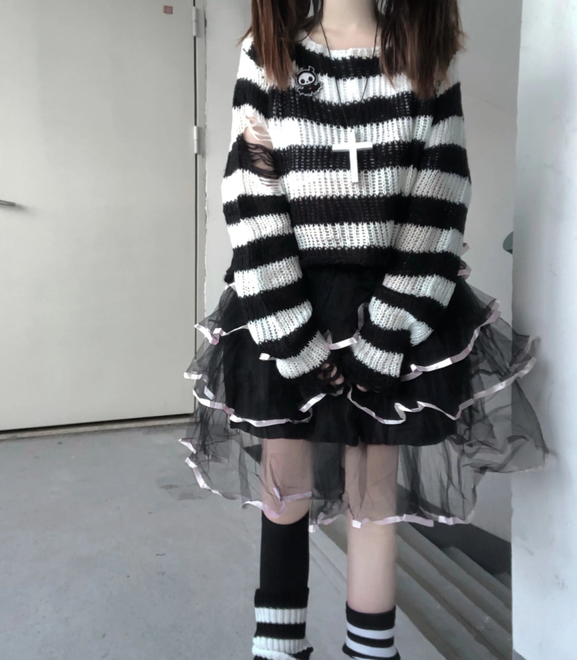 Ripped Knitted Jumpers | Mixed Designs | Wicker & Bloom