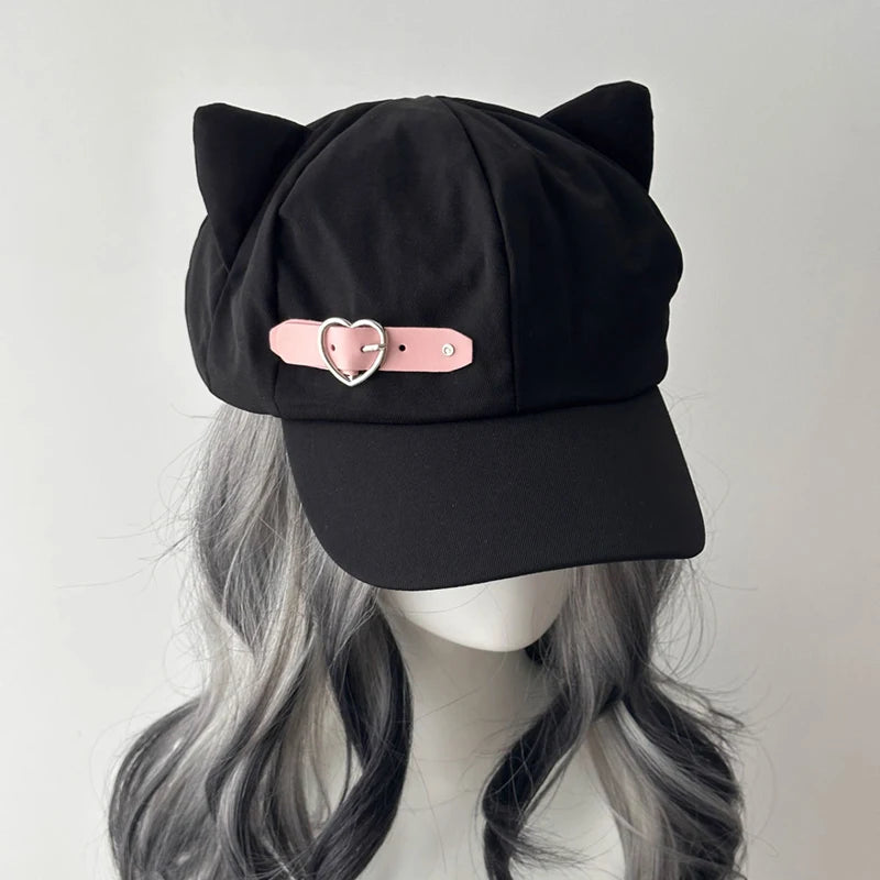 Cat Ears Gothic Beret — Wicker & Bloom