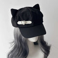 Cat Ears Gothic Beret — Wicker & Bloom