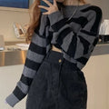 Cropped Knit Jumper | Wicker & Bloom